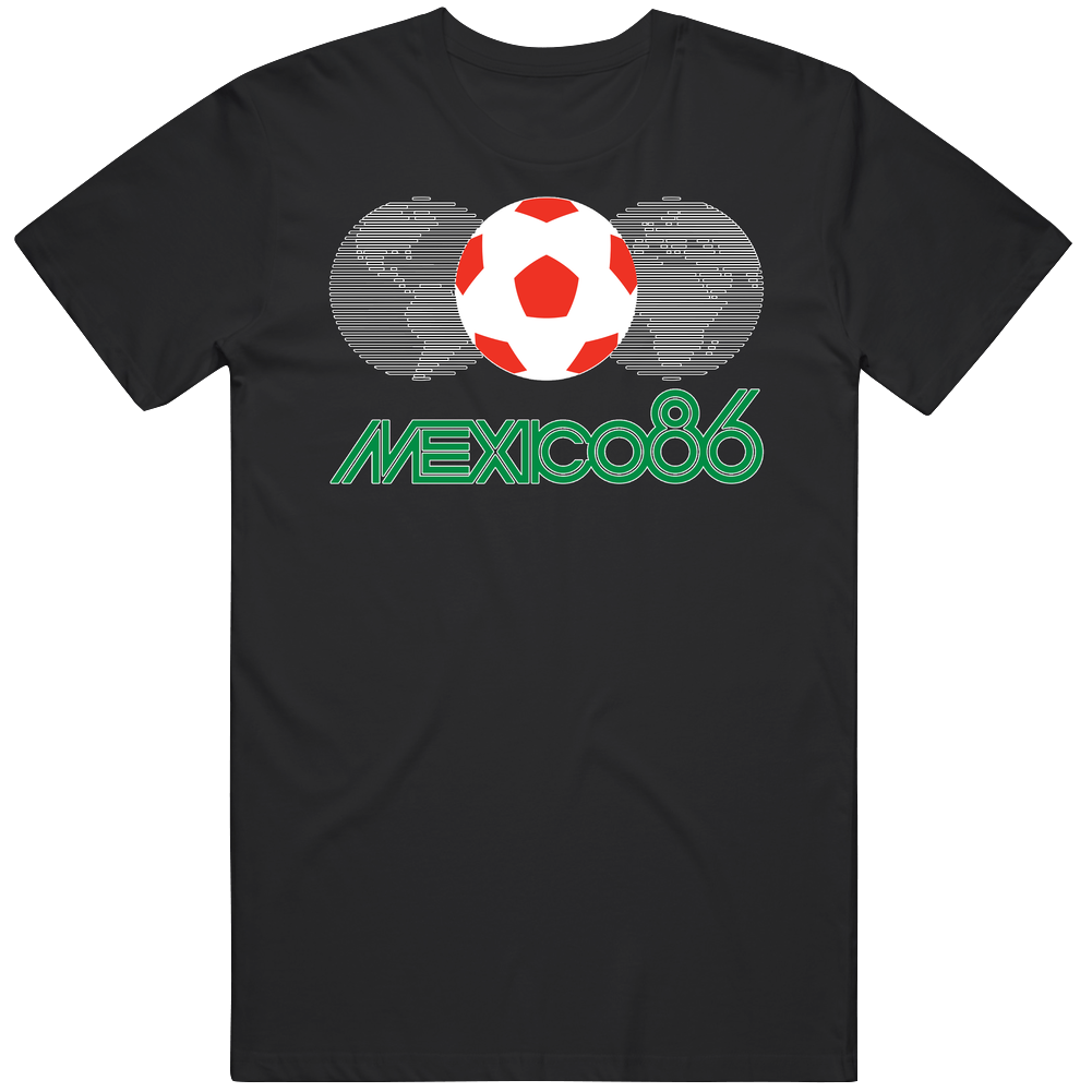 Mexico 86 World Cup 2 Mens Vintage T Shirt