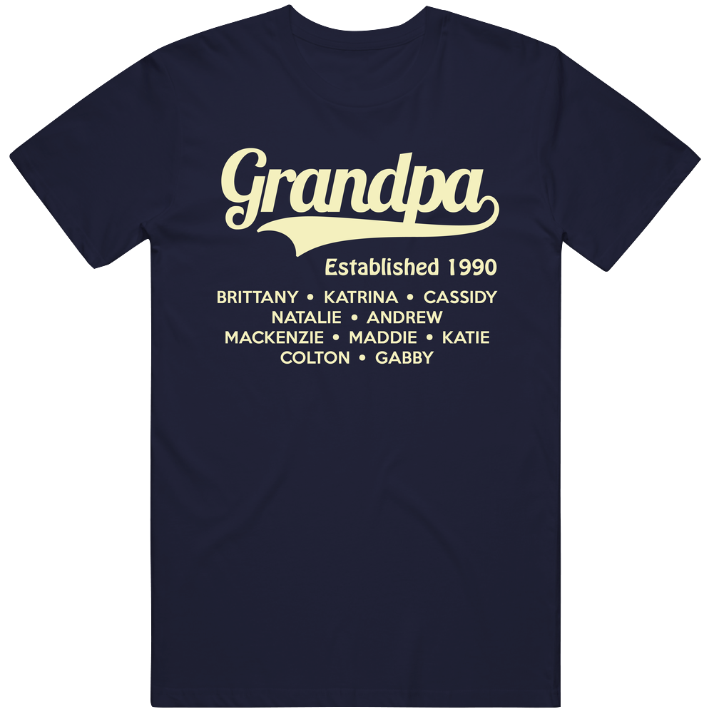 Grandpa For Devin Mens Vintage T Shirt