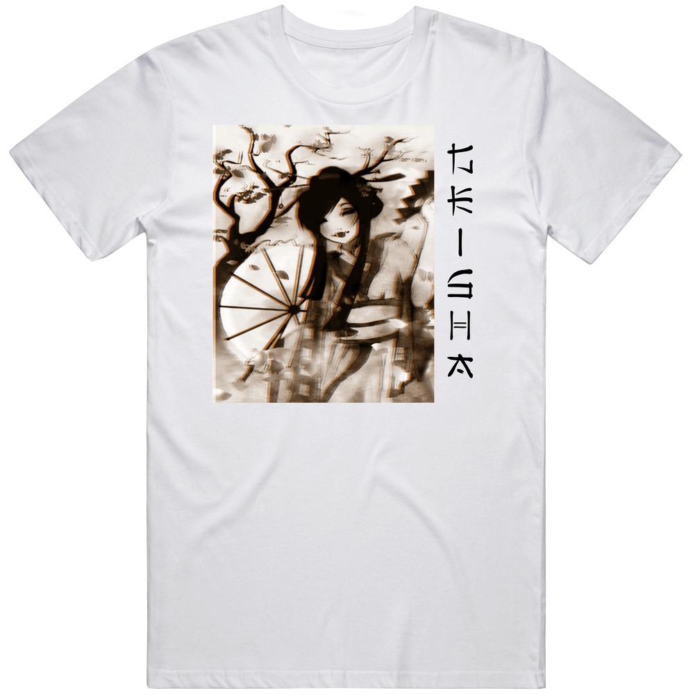 Geisha Mens Vintage T Shirt
