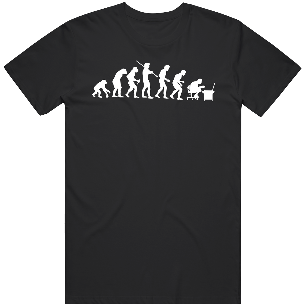Evolution Of Computer Black Mens Vintage T Shirt Evolution Of Computer Black Mens Vintage T Shirt