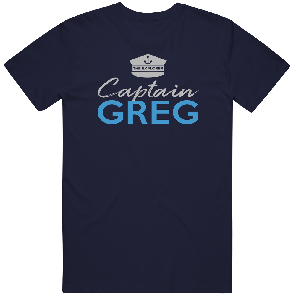 Captain Greg Mens Vintage T Shirt Captain Greg Mens Vintage T Shirt