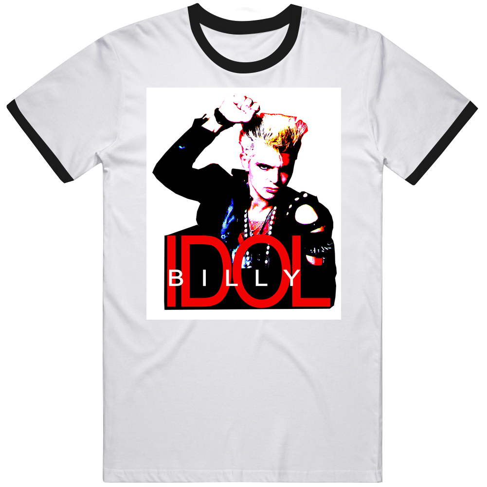 Billt Idol Emo Punk Rock 80s Funny Vintage Mens Vintage T Shirt Billt Idol Emo Punk Rock 80s Funny Vintage Mens Vintage T Shirt