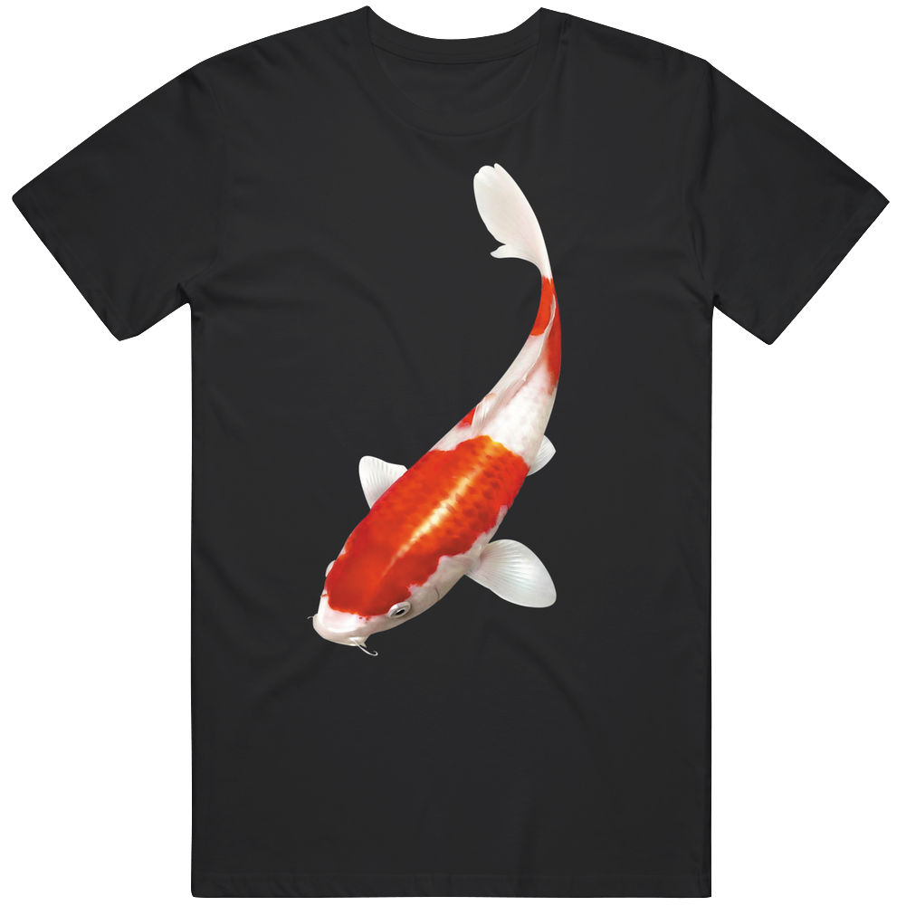 Koi Fish Mens Vintage T Shirt