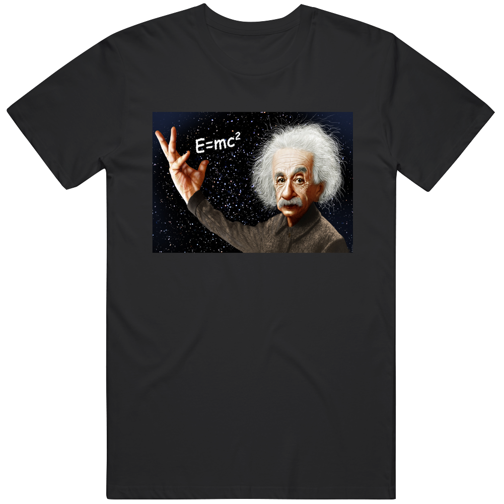 Einstein Mens Vintage T Shirt