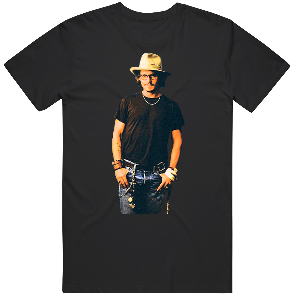 Johnny Depp 3 Mens Vintage T Shirt Johnny Depp 3 Mens Vintage T Shirt