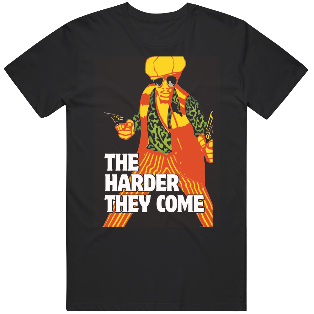 The Harder They Come Film 45 Mens Vintage T Shirt The Harder They Come Film 45 Mens Vintage T Shirt