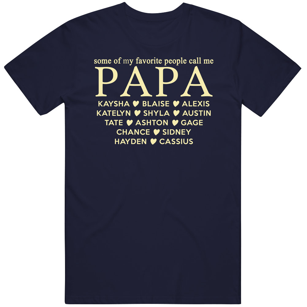 Papa For Jennifer Mens Vintage T Shirt