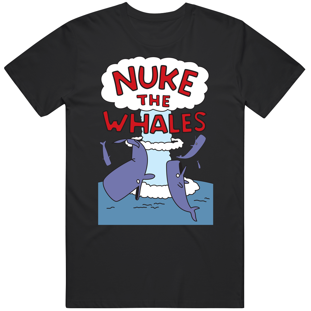 Nuke The Whales 6 Mens Vintage T Shirt
