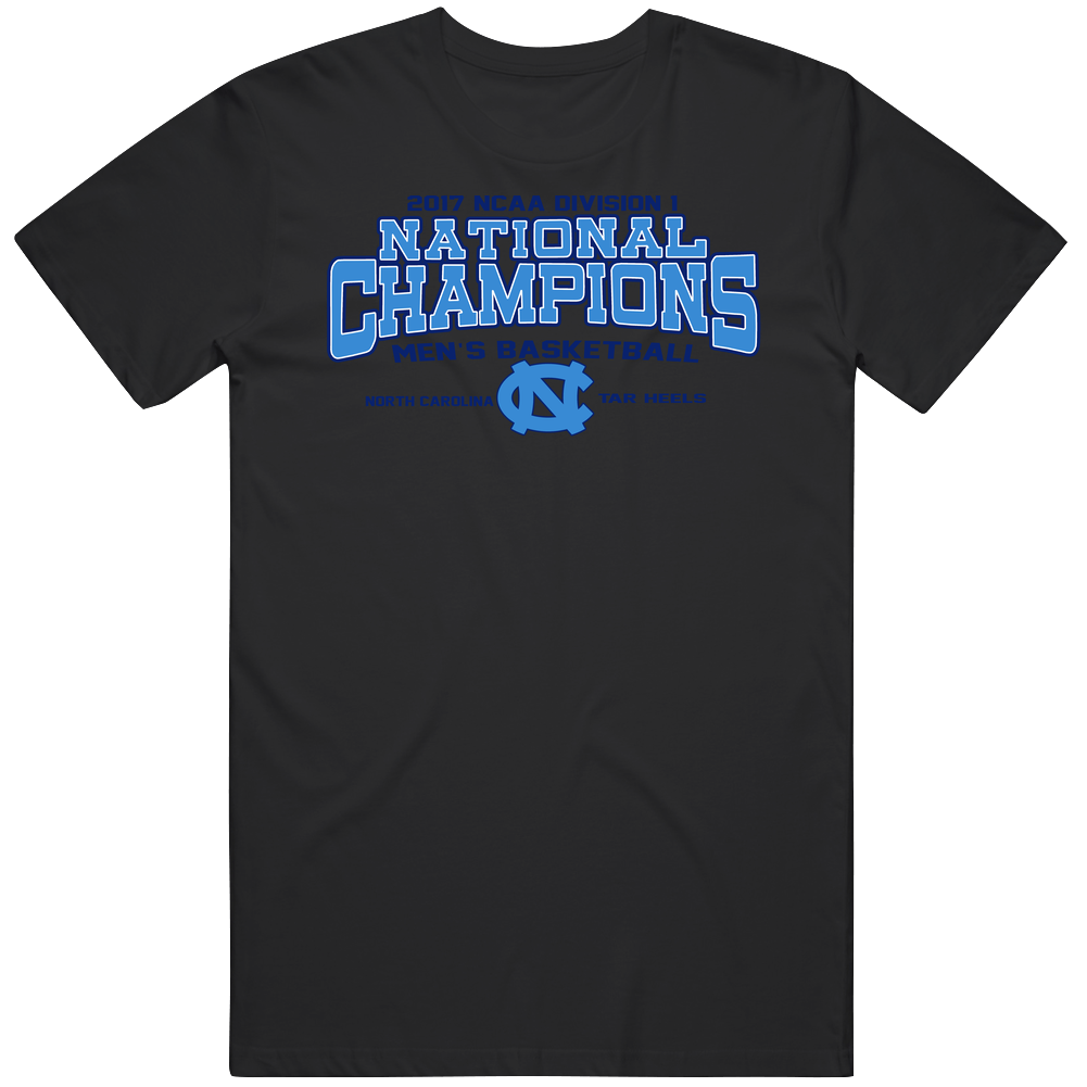 North Carolina Tar Heels Ncaa National Championship T Shirts Mens Vintage T Shirt