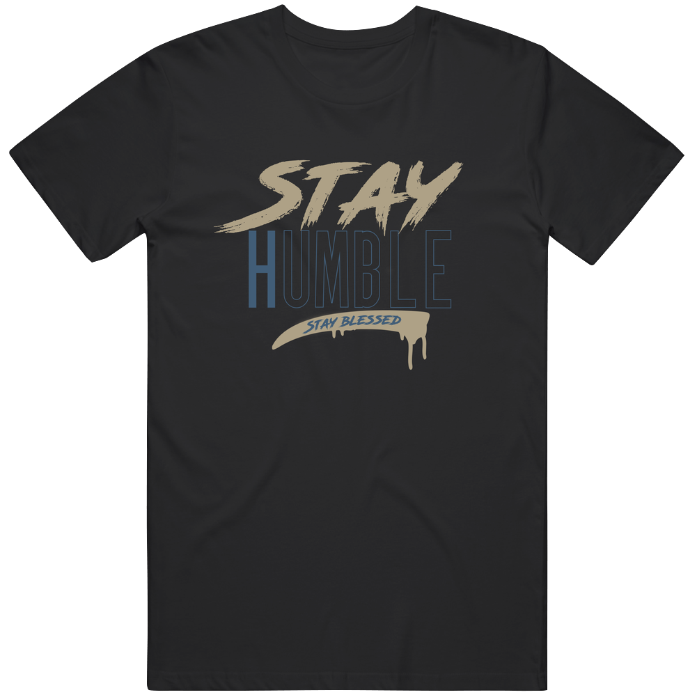 Stay Humble Match Nike Air More Uptempo Limestone Mens Vintage T Shirt