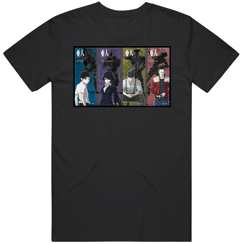 Ajin The Movie Part 1 Shoudou 1 Mens Vintage T Shirt