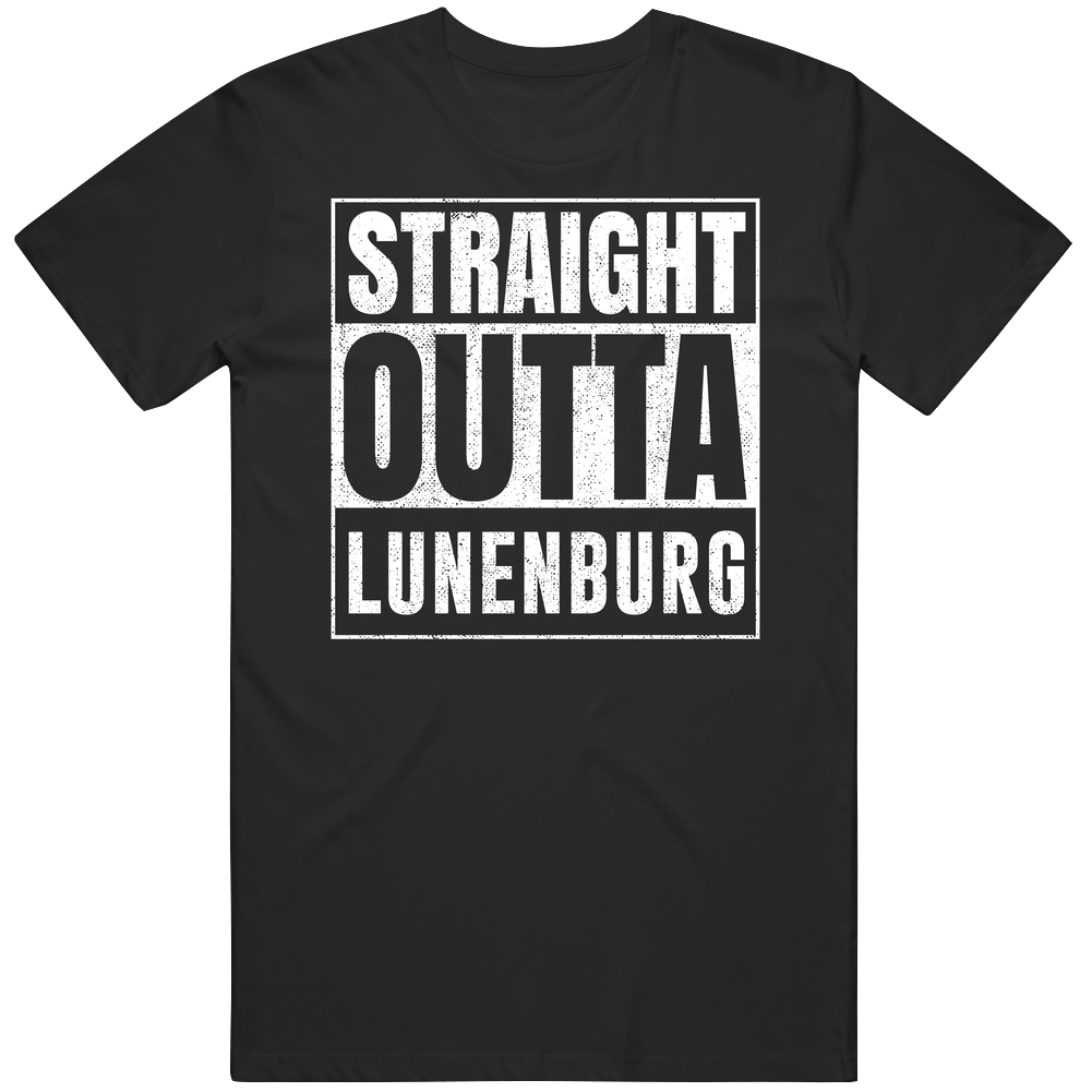 Straight Outta Lunenburg Massachusetts City Grunge Parody Cool Mens Vintage T Shirt Straight Outta Lunenburg Massachusetts City Grunge Parody Cool Mens Vintage T Shirt