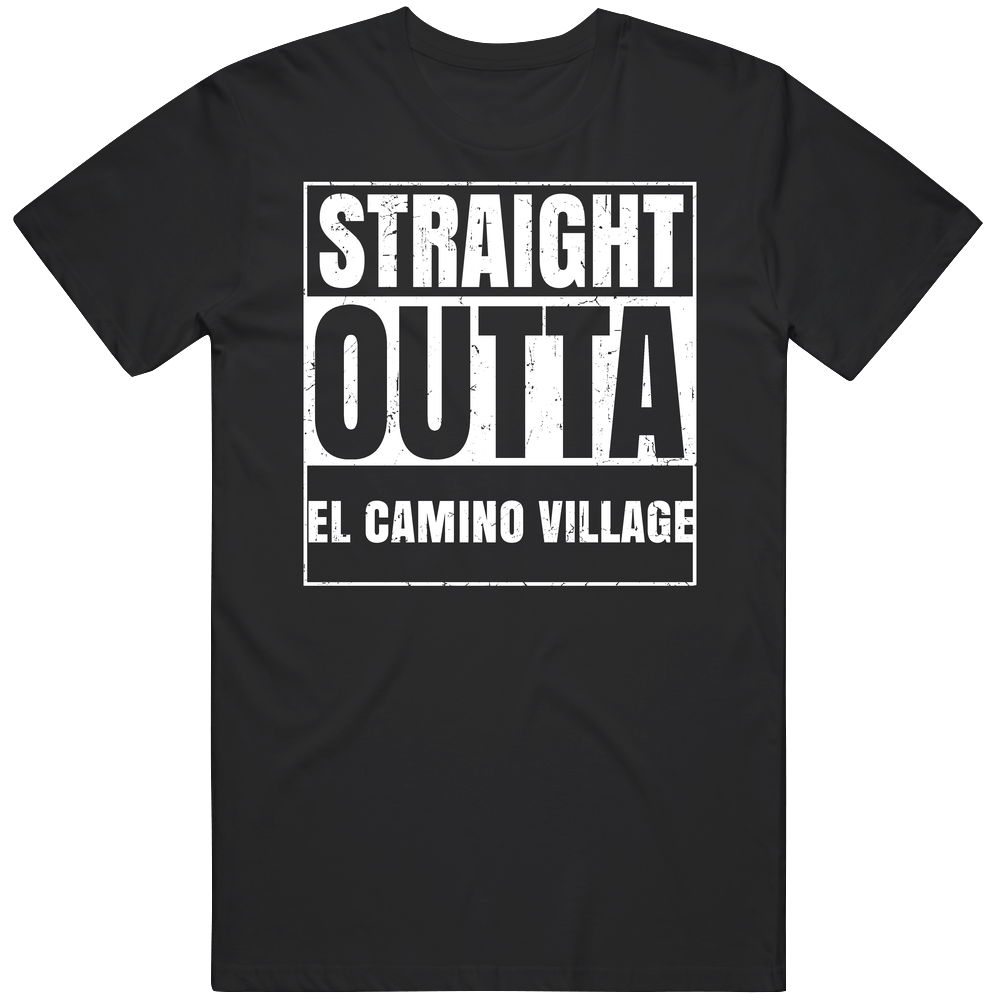 Straight Outta El Camino Village California City Compton Parody Grunge Mens Vintage T Shirt Straight Outta El Camino Village California City Compton Parody Grunge Mens Vintage T Shirt