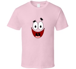Patrick Face Spongebob Square Pants TV Show Character Funny T Shirt 12276397