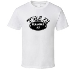 Team Muhammad Ali Sports Theme Celebrity T Shirt 17766813
