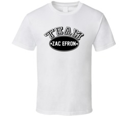Team Zac Efron Sports Theme Celebrity T Shirt 17767446