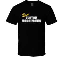 Team Zlatan Ibrahimovic Celebrity T Shirt 17767508