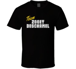 Team Zooey Deschanel Celebrity T Shirt 17767512