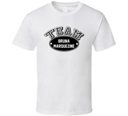 Team Bruna Marquezine Sports Theme Celebrity T Shirt 17767520