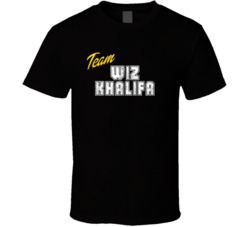 Team Wiz Khalifa Celebrity T Shirt 17767528