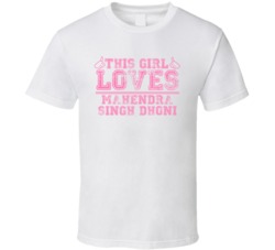 This Girl Loves Mahendra Singh Dhoni Celebrity T Shirt 17770957