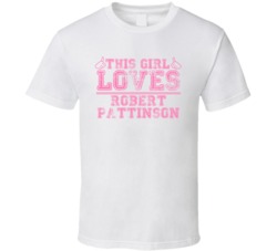 This Girl Loves Robert Pattinson Celebrity T Shirt 17771416