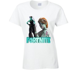 Fortnite Ghoul Trooper Skin Character Video Game Fan Ladies T Shirt 38725800