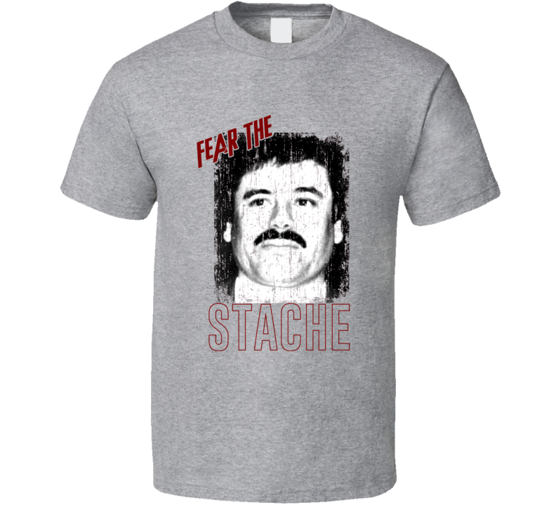 El Chapo Guzman Fear The Stache T Shirt El Chapo Guzman Fear The Stache T Shirt