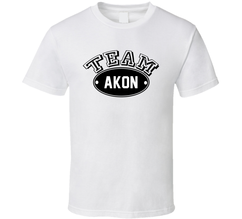 Team Akon Sports Theme Celebrity T Shirt