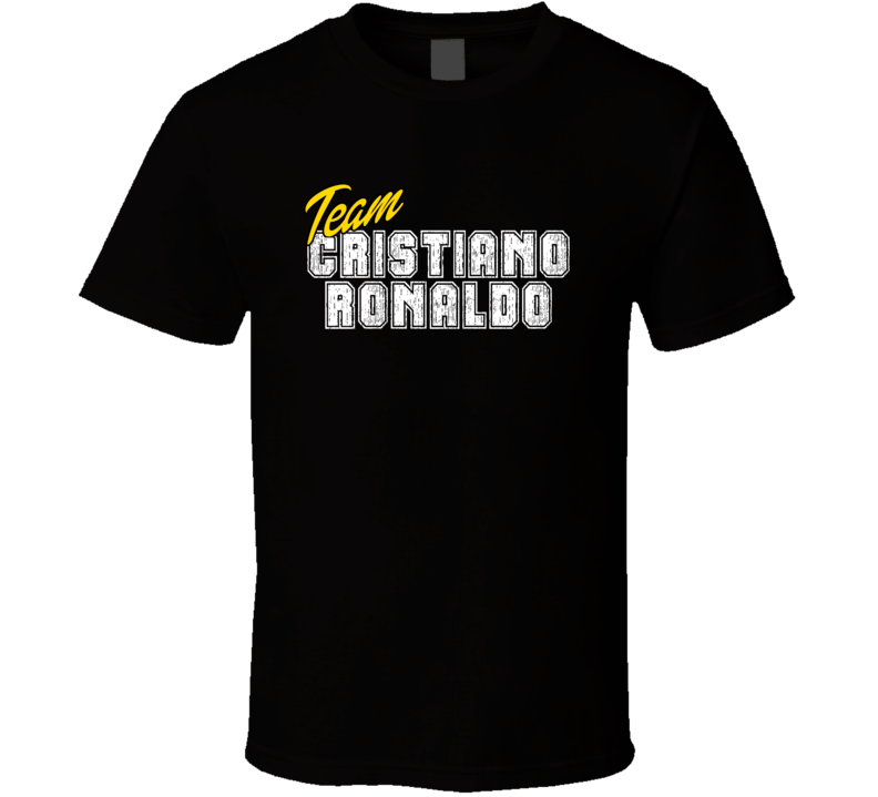 Team Cristiano Ronaldo Celebrity T Shirt