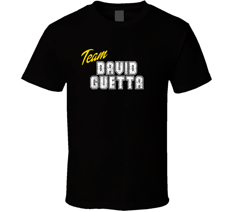 Team David Guetta Celebrity T Shirt