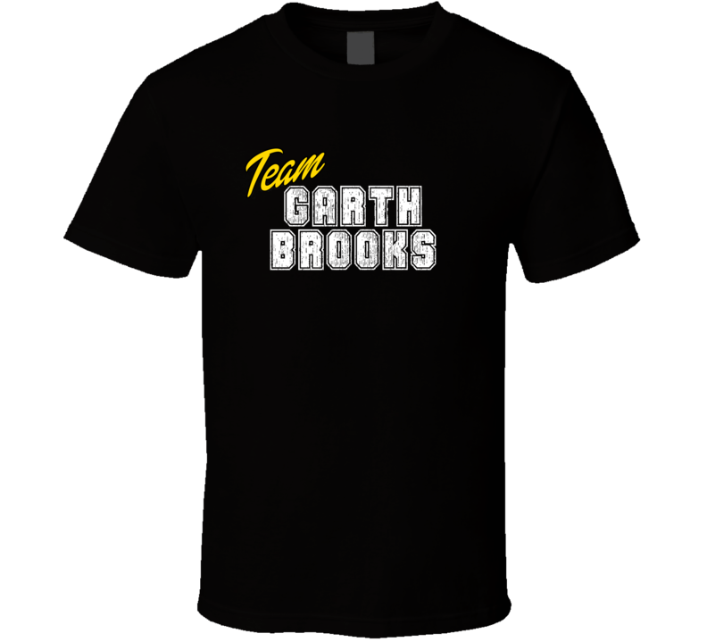 Team Garth Brooks Celebrity T Shirt