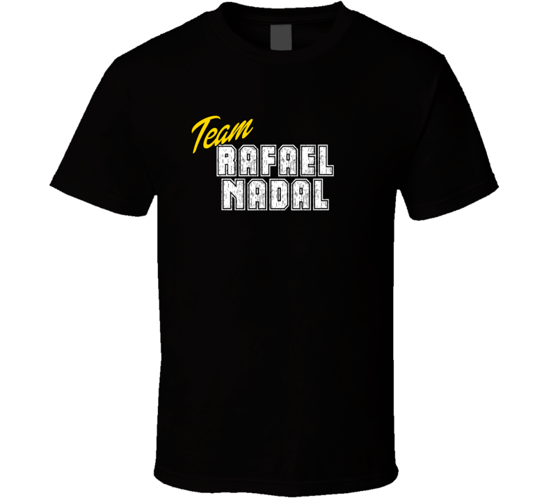 Team Rafael Nadal Celebrity T Shirt