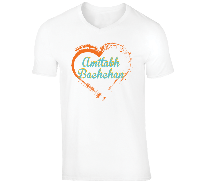 Heart Amitabh Bachchan Celebrity T Shirt