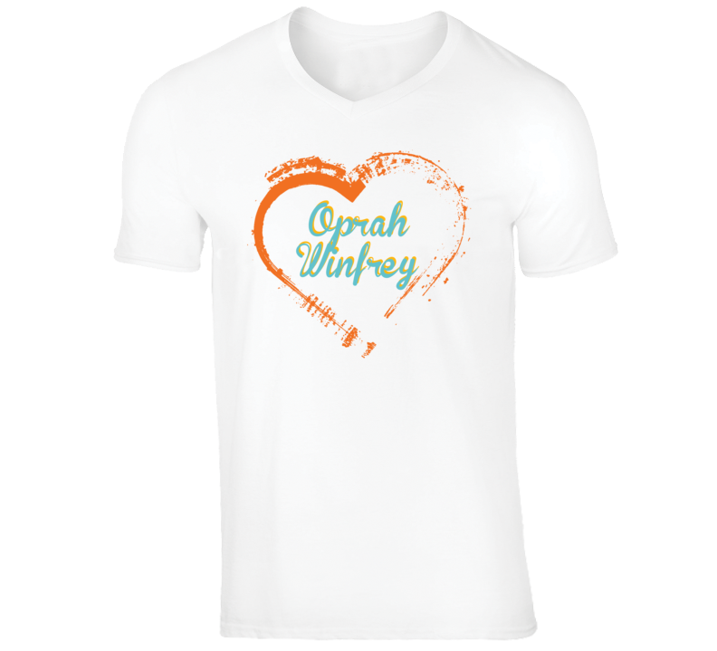 Heart Oprah Winfrey Celebrity T Shirt Heart Oprah Winfrey Celebrity T Shirt