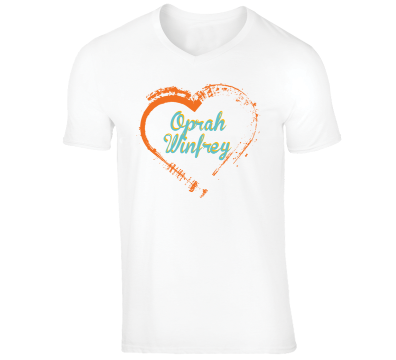 Heart Oprah Winfrey Celebrity T Shirt