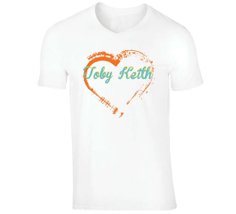 Heart Toby Keith Celebrity T Shirt