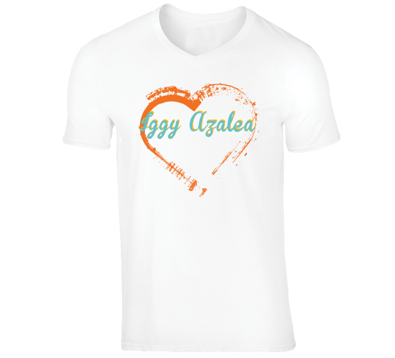 Heart Iggy Azalea Celebrity T Shirt