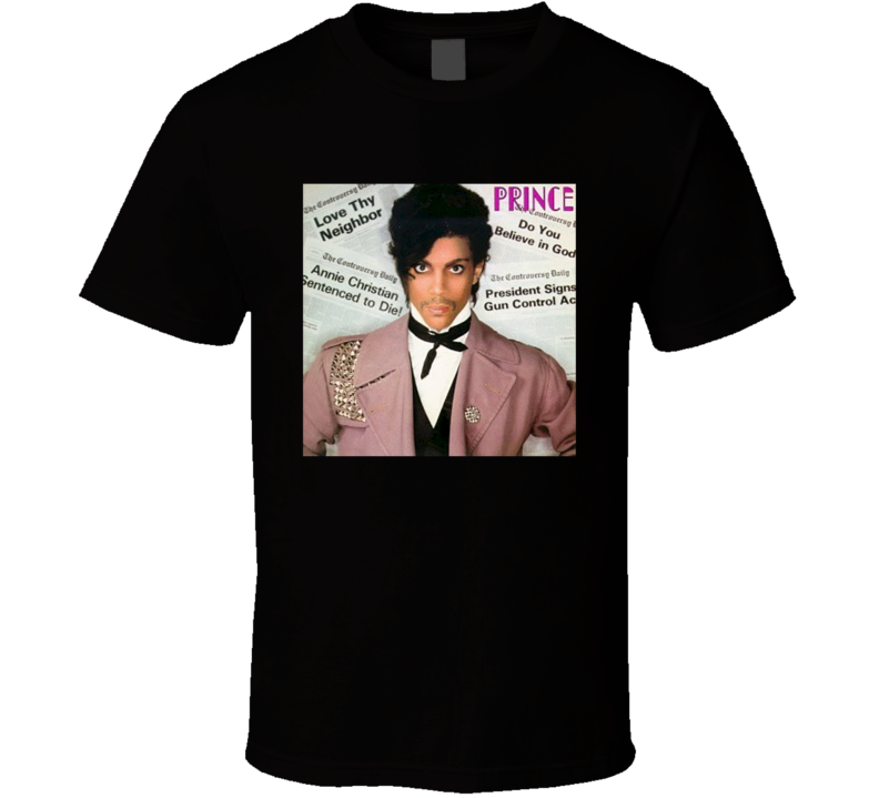 Prince Controversy Cover Album Singer Music Legend T Shirt Prince Controversy Cover Album Singer Music Legend T Shirt