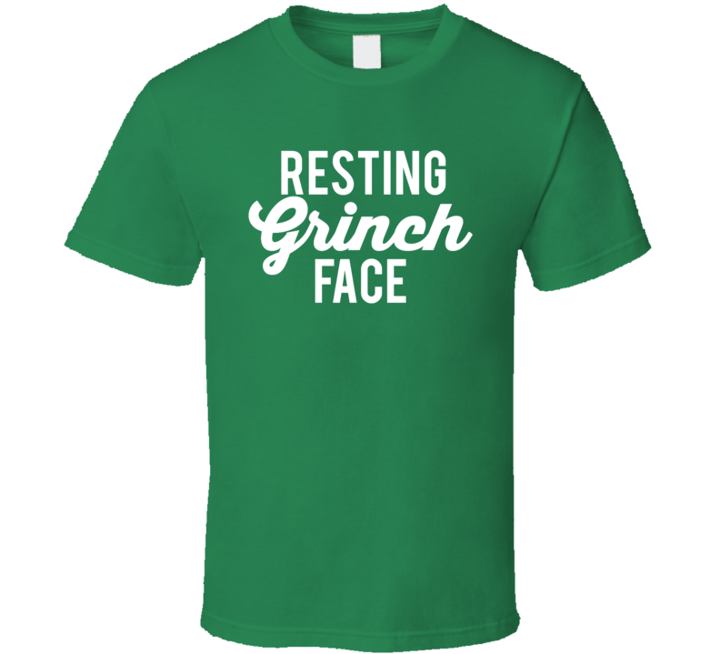 Resting Grinch Face T Shirt Resting Grinch Face T Shirt