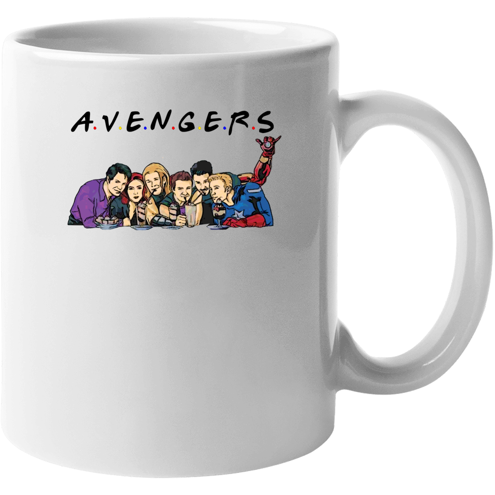 Avengers Friends Parody Cool Movie Funny Mug Avengers Friends Parody Cool Movie Funny Mug