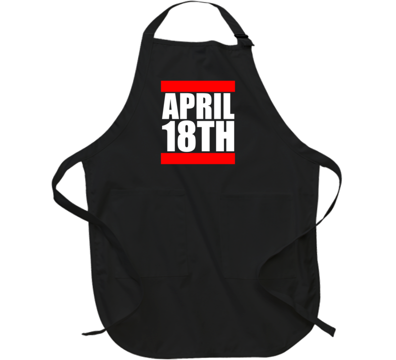 April 18th Jim Jefferies National Anal Day Funny Party Comedy Apron April 18th Jim Jefferies National Anal Day Funny Party Comedy Apron