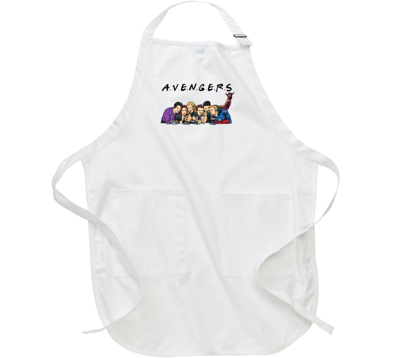 Avengers Friends Parody Cool Movie Funny Apron Avengers Friends Parody Cool Movie Funny Apron