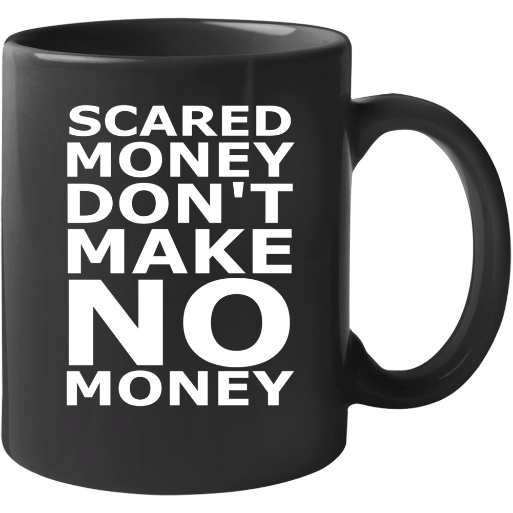 Meeks Mill Wears Scared Money Dont Make Money Mug