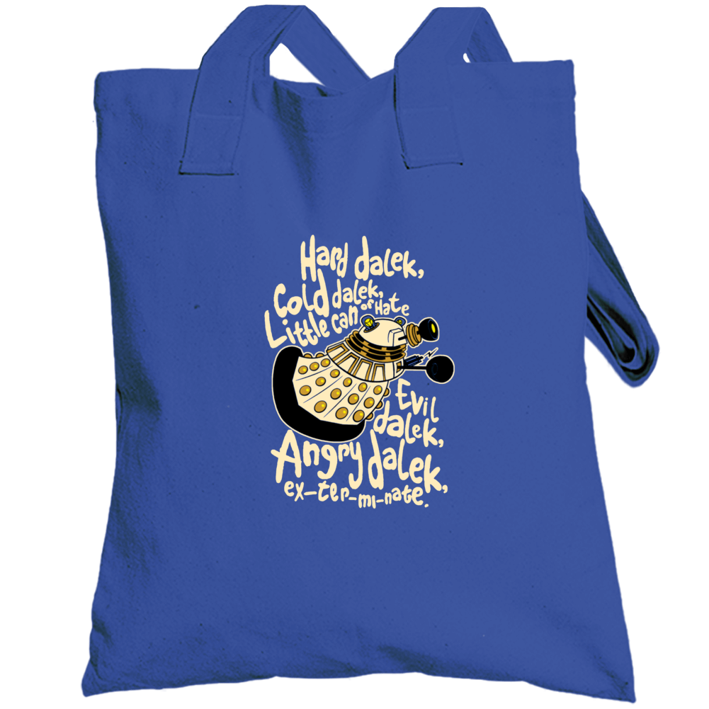 Dalek Lullaby Big Bang Theory Parody Totebag Dalek Lullaby Big Bang Theory Parody Totebag