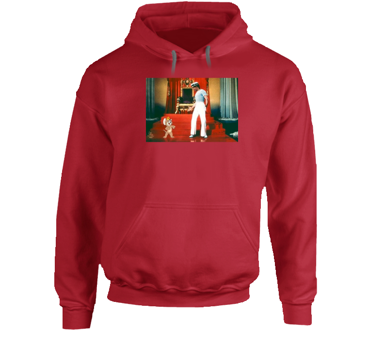 Gene Kelly Dancing Tom Mouse Retro Anchors Aweigh Hoodie Gene Kelly Dancing Tom Mouse Retro Anchors Aweigh Hoodie