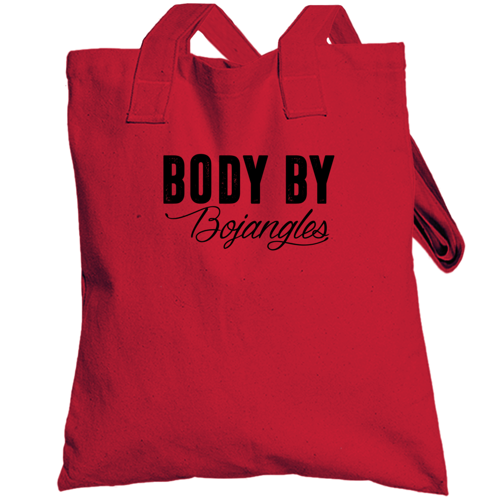 Body By Bojangles Funny Food Fanatic Totebag