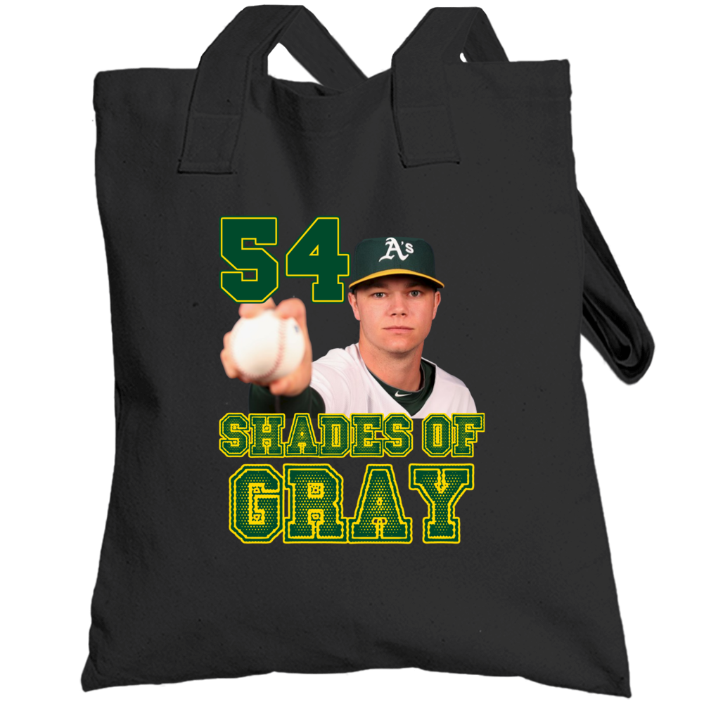54 Shades Of Sonny Gray Oakland Baseball Totebag 54 Shades Of Sonny Gray Oakland Baseball Totebag