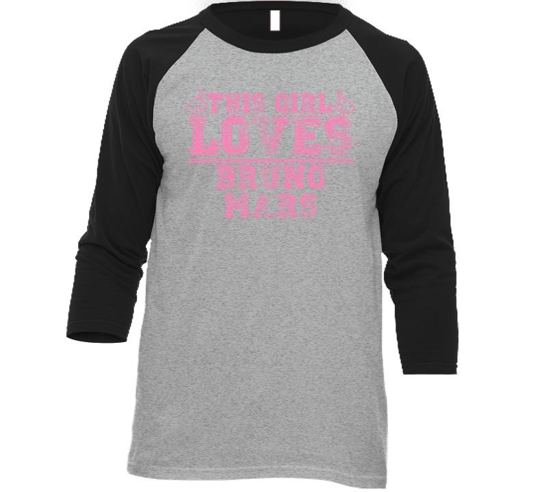 This Girl Loves Bruno Mars Celebrity T Shirt This Girl Loves Bruno Mars Celebrity T Shirt