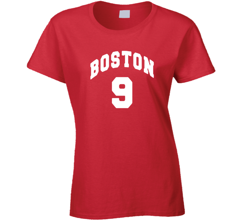 Jack Eichel Boston Hockey Number 9 Ladies T Shirt Jack Eichel Boston Hockey Number 9 Ladies T Shirt